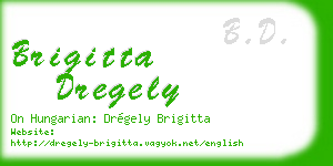 brigitta dregely business card