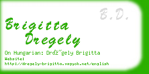 brigitta dregely business card